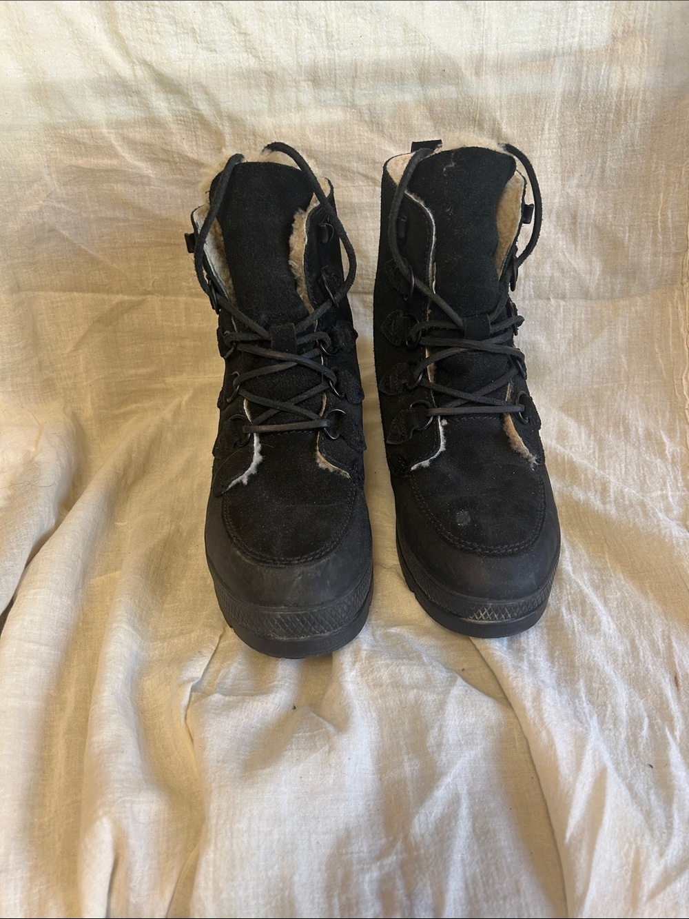 Black Men's Insulated Rain & Snow Boots